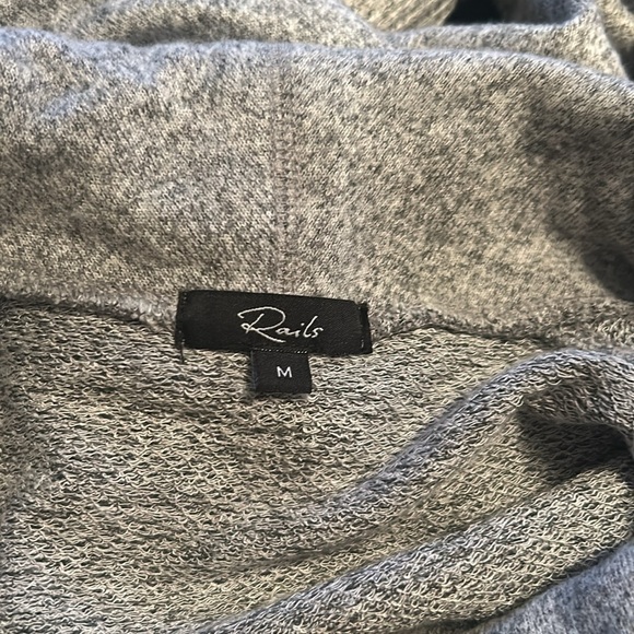 RAILS Faith Melange Grey Long Sleeve Pullover Sweatshirt Women’s, Size M - Picture 11 of 11
